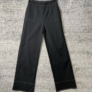 Ladies Lovers &‎ Friends Black White Stitching Size Small